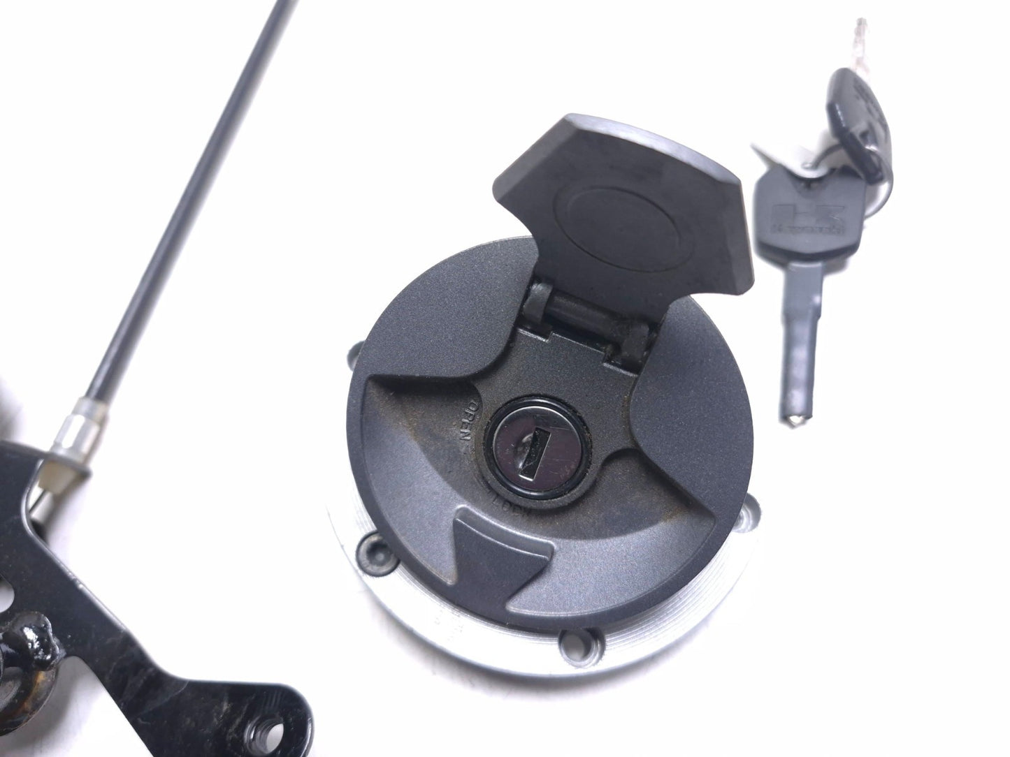 2008 Kawasaki Ninja 250r Ex250j Ignition Lock Switch & Fuel Cap Lock Set OEM