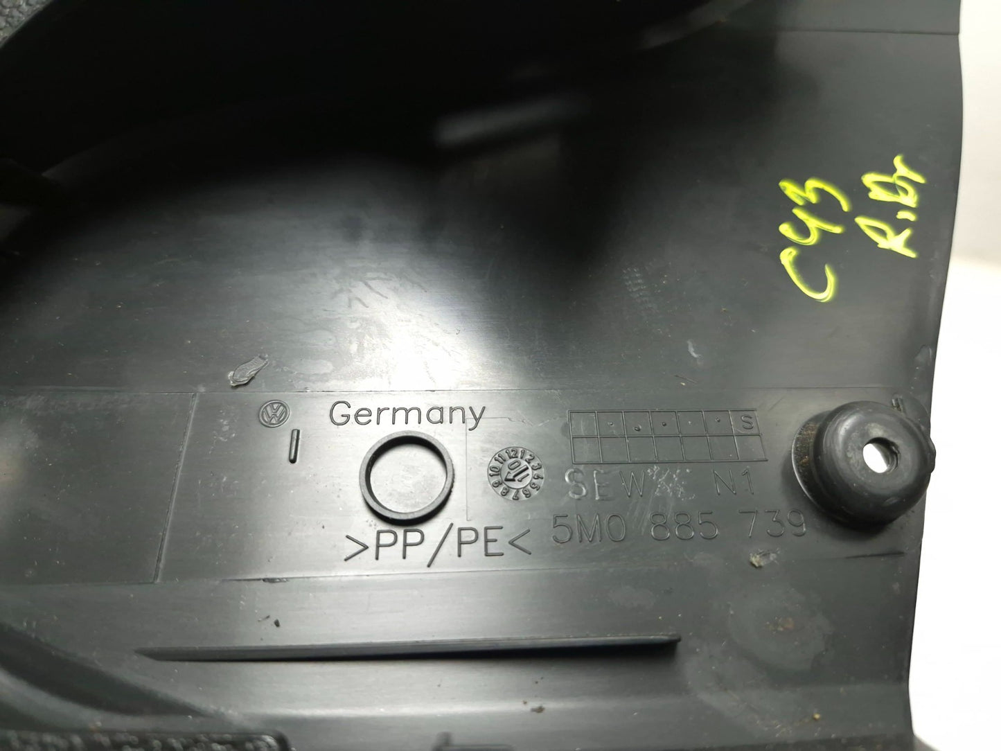 2011 Volkswagen Tiguan Seat Side Trim Rear Driver Side Left OEM