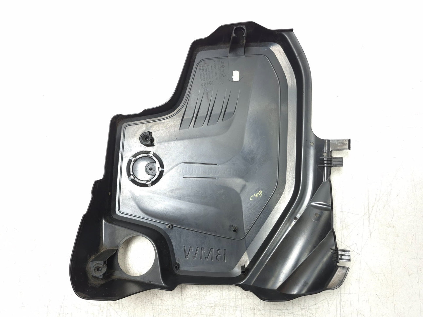 2013 BMW 328i F30 2.0l Engine Cover & Sound Absorber Panel Pair OEM