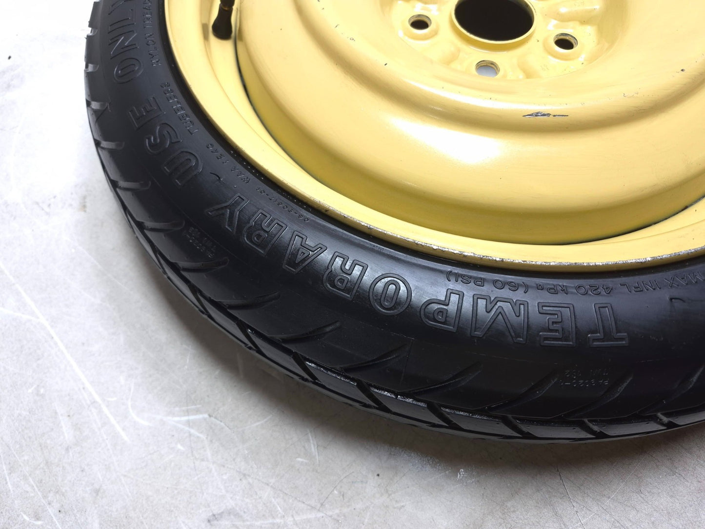 2009 Lexus IS250 Emergency Spare Tire Wheel  T125/70 D17 OEM