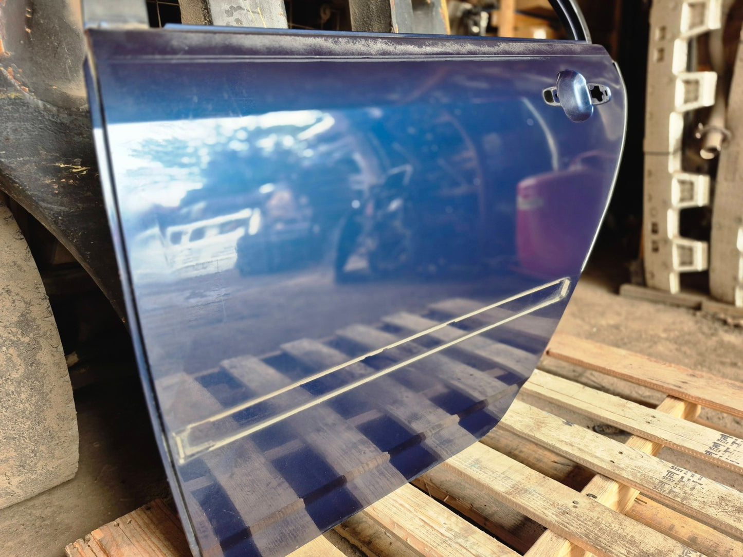 2007 Toyota Corolla Rear Door Shell Left Driver Side OEM