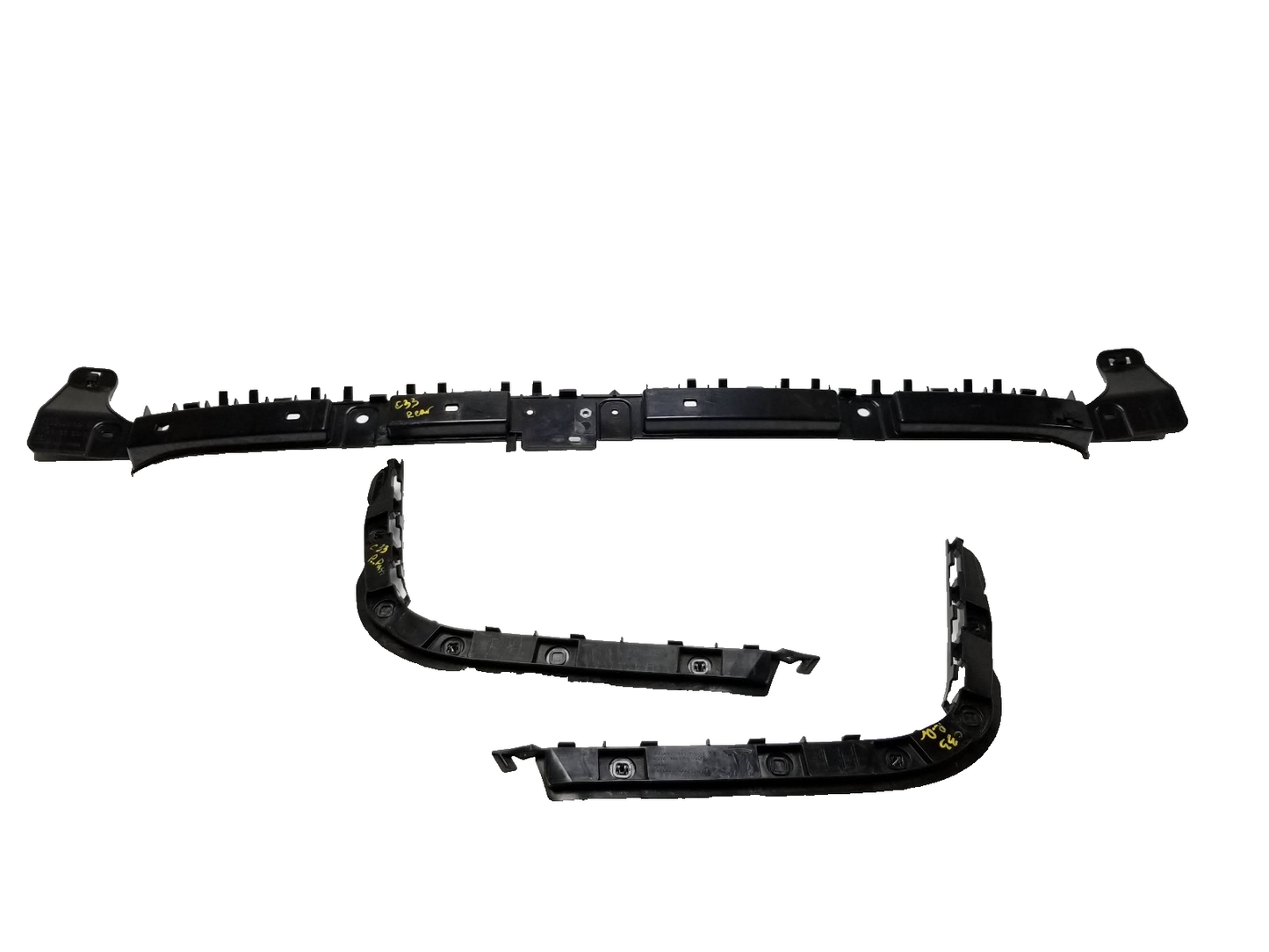 2021 Tesla Model 3 Rear Bumper Bracket Left Center Right 3pcs OEM