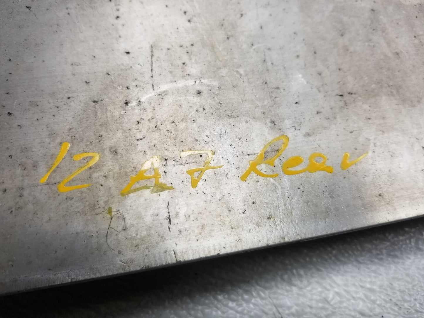2012 Audi A7 Rear Bumper Reinforcement Impact Bar OEM