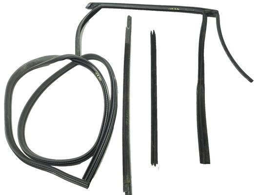 2013 Ford Focus Rear Door Weatherstrip Seal Left Driver Side 4 Pcs OEM