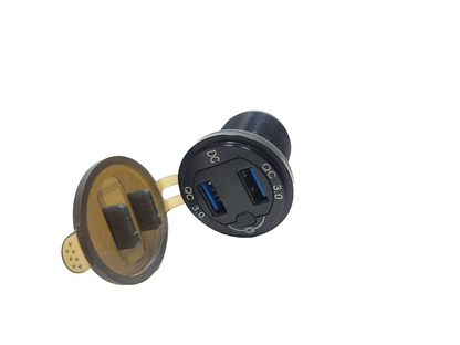 17-24 Kawasaki Kle300 Versys-x 300 Dual Port Usb Power Charger