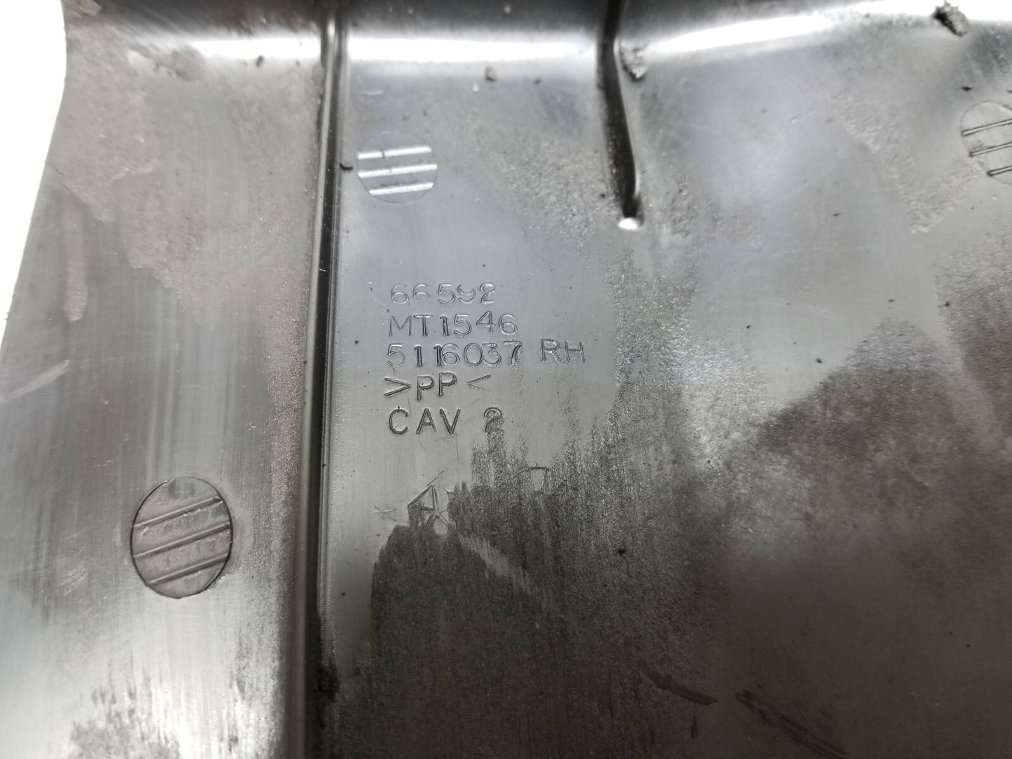 2013 Chrysler 200 Rear Under Body Cover Shield Center Left & Right OEM