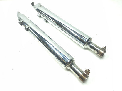 1995-2006 Harley Touring Electra Glide Rear Exhaust Muffler Supertrapp Pair OEM