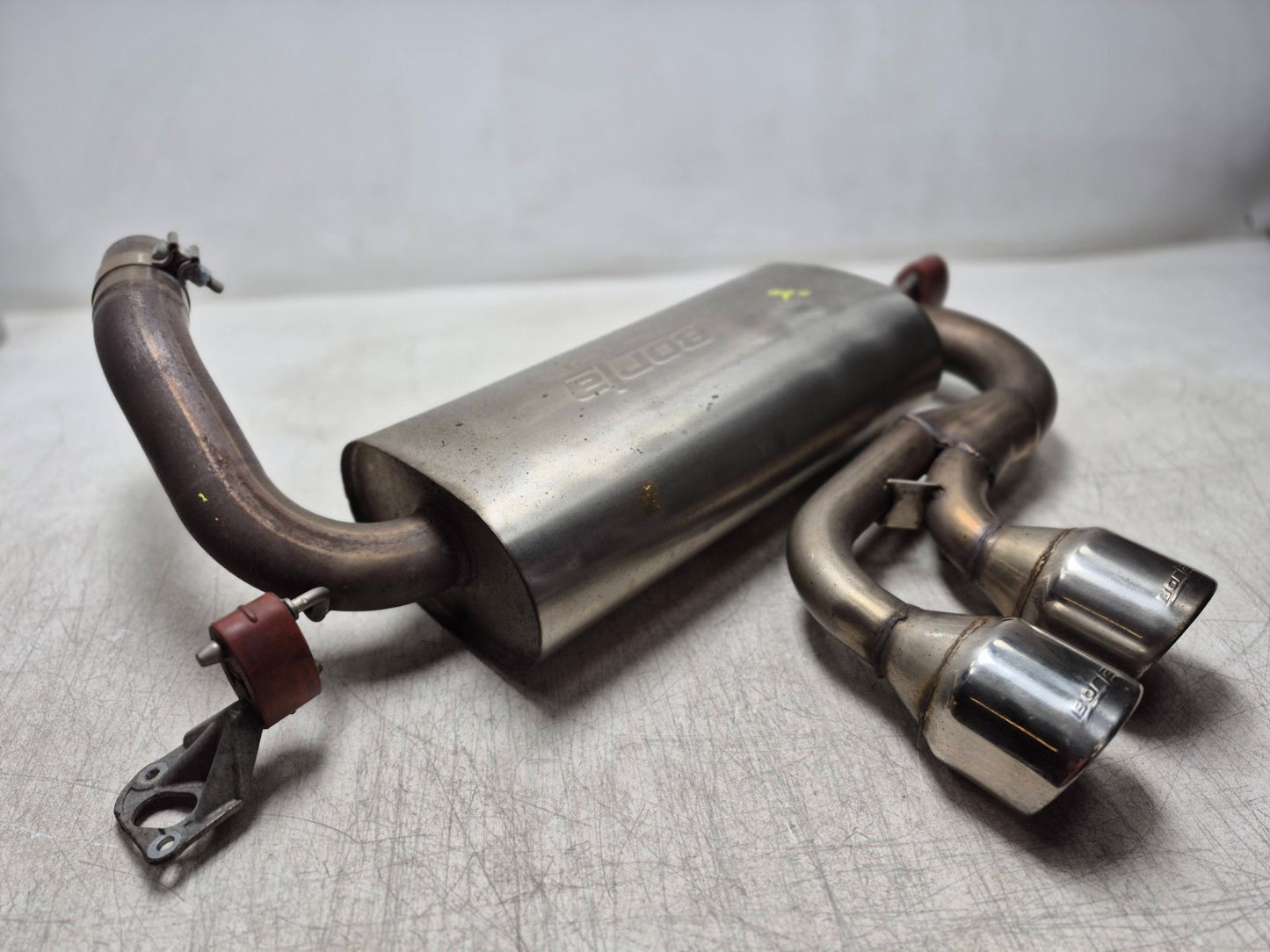 2017 Ford Focus St 2.0l Hatchback Rear Exhaust Muffler Borla S-type OEM