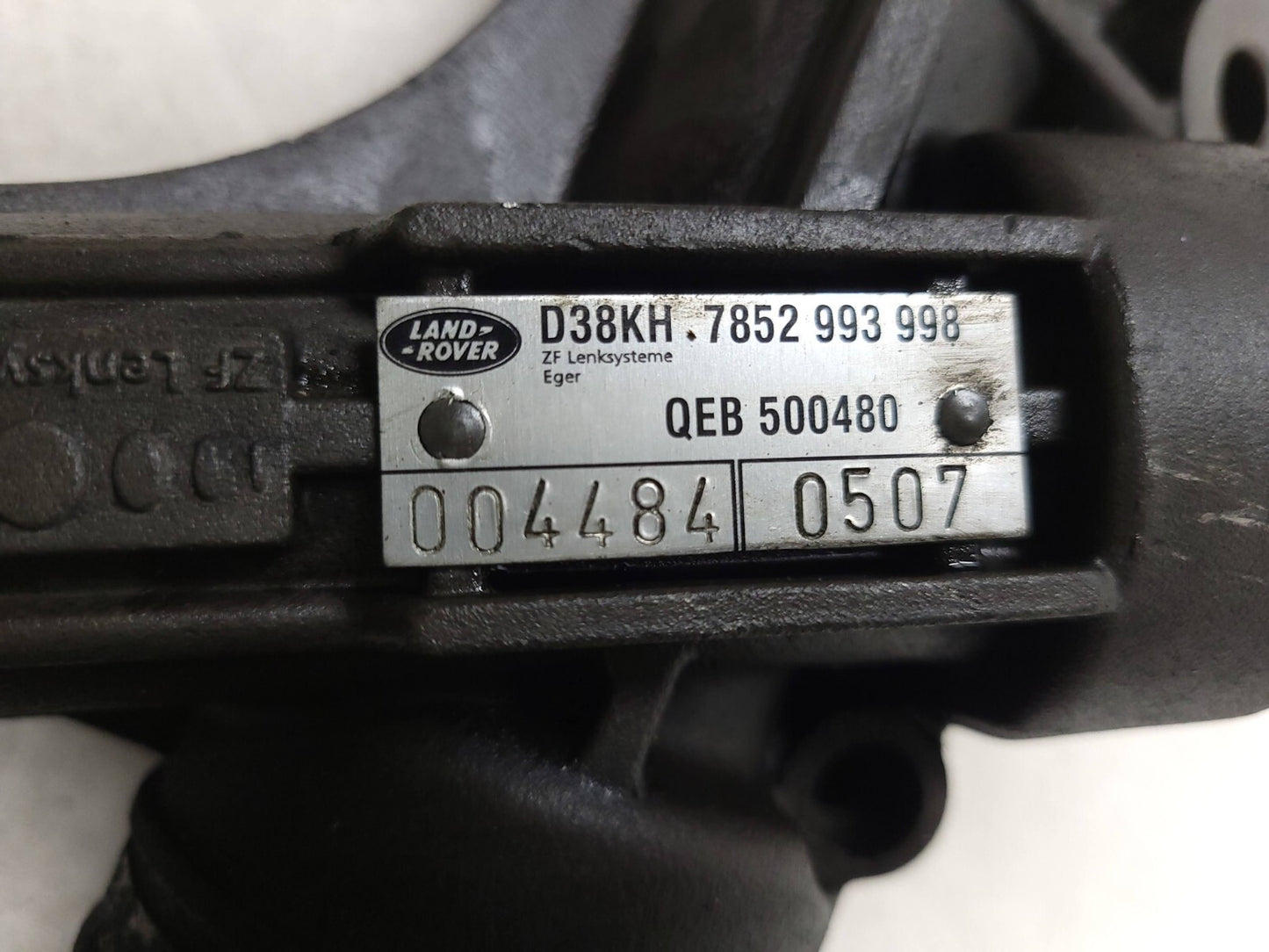 2007 Range Rover Power Steering Gear Rack & Pinion  4.2l Supercharged OEM