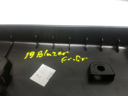 2019 Chevrolet Blazer Front Driver Seat Trim Cover 8pcs OEM