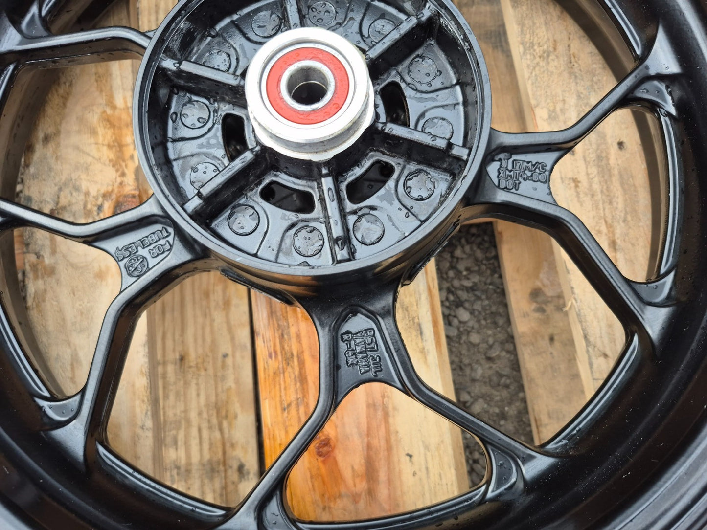 2025 Yamaha R3 Yfz320 Wheel Rim W/ Tire Rear 140/70 R17 OEM
