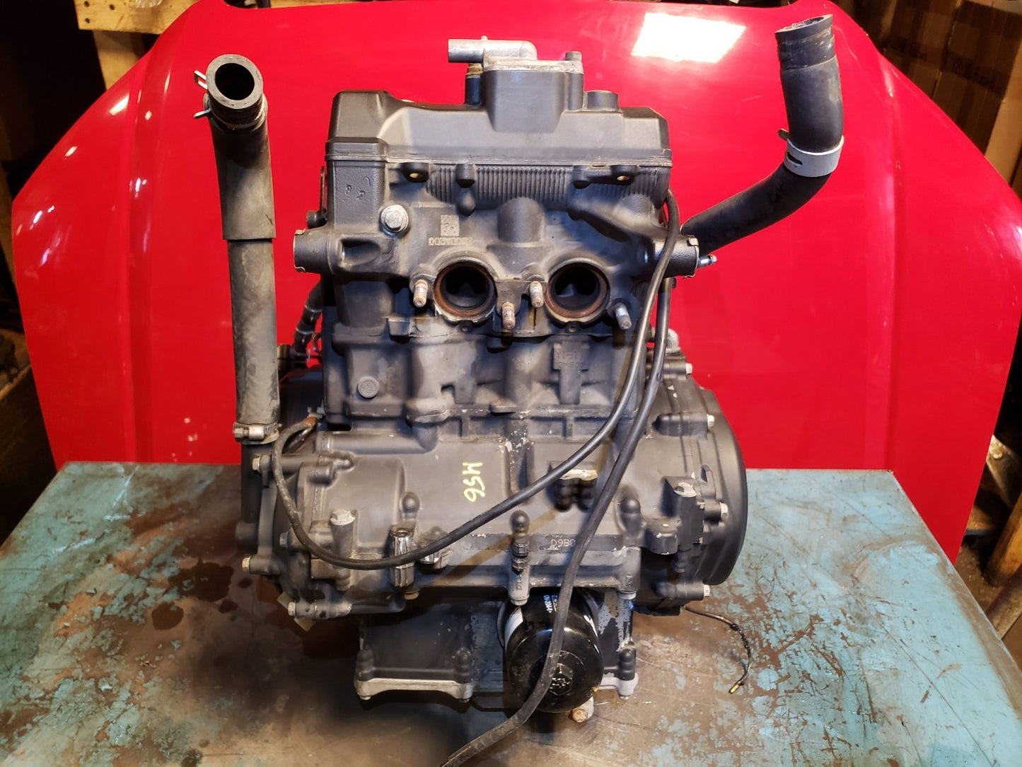 2015 Yamaha Yzf R3 Yzf-r3 Engine Motor OEM