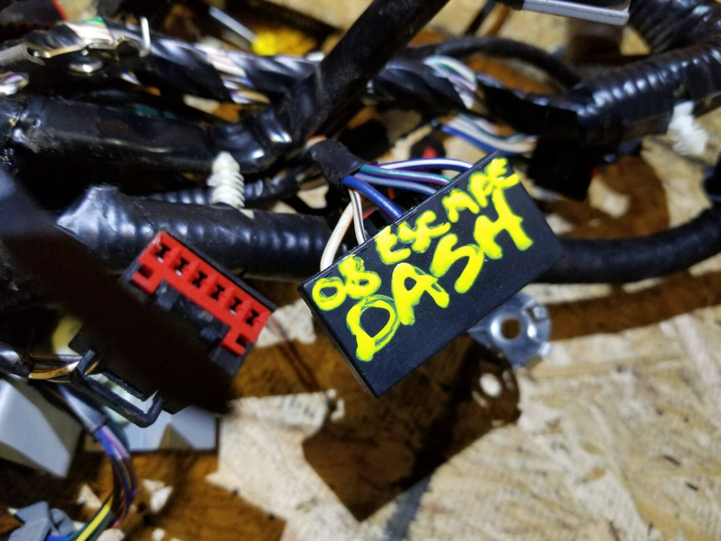 2008-2012 Ford Escape Dashboard Wire Wiring Harness  OEM