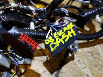 2008-2012 Ford Escape Dashboard Wire Wiring Harness  OEM