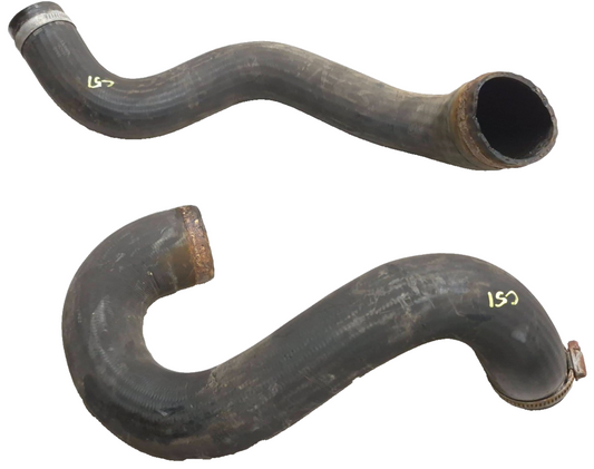 2007 Saab 9-5 Aero Intercooler Hose Pipe Tube 2pcs OEM