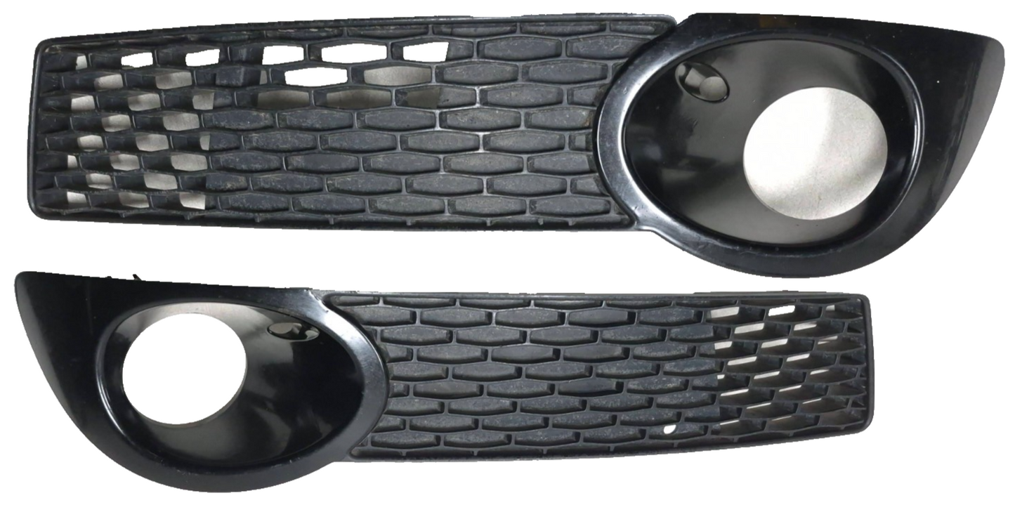 2007 Saab 9-5 Front Bumper Fog Lamp Grille Insert 2pcs OEM