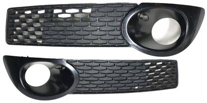 2007 Saab 9-5 Front Bumper Fog Lamp Grille Insert 2pcs OEM