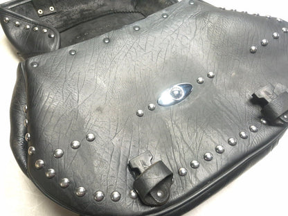 2004 Harley-davidson Softail Flstc Left Saddlebag Leather OEM
