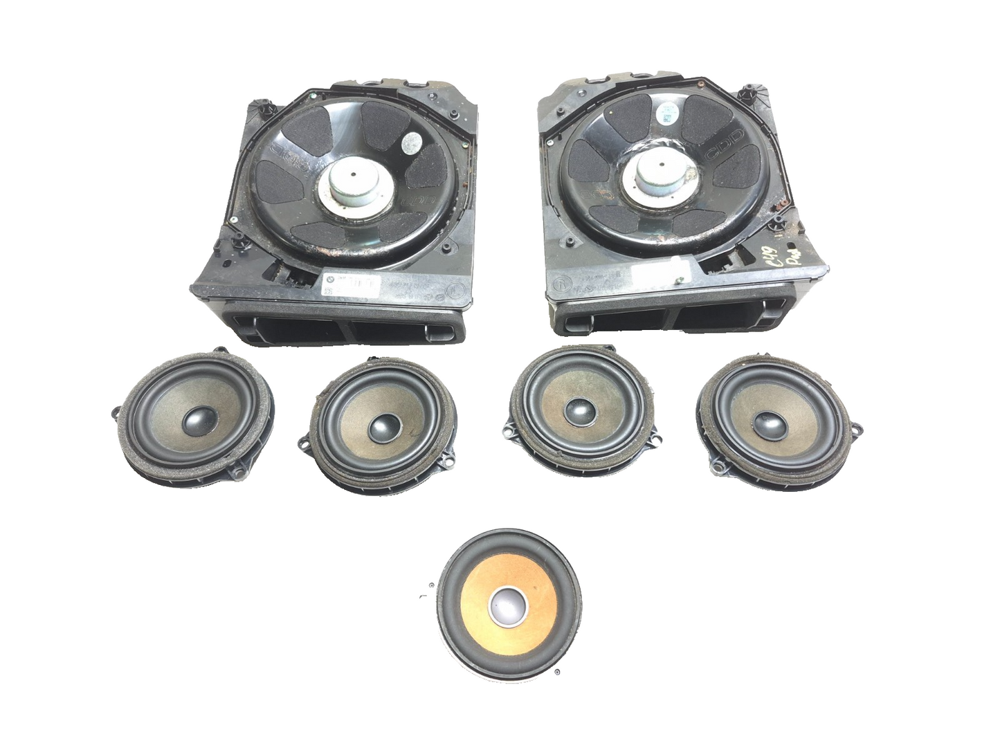 2013 BMW 328i F30 Audio Sound Speaker Set OEM