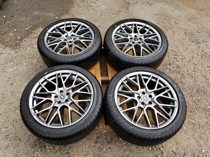 2010 Scion Tc Wheel Rim W/ Tire Goodyear Eagle 225/45r18 4pcs OEM