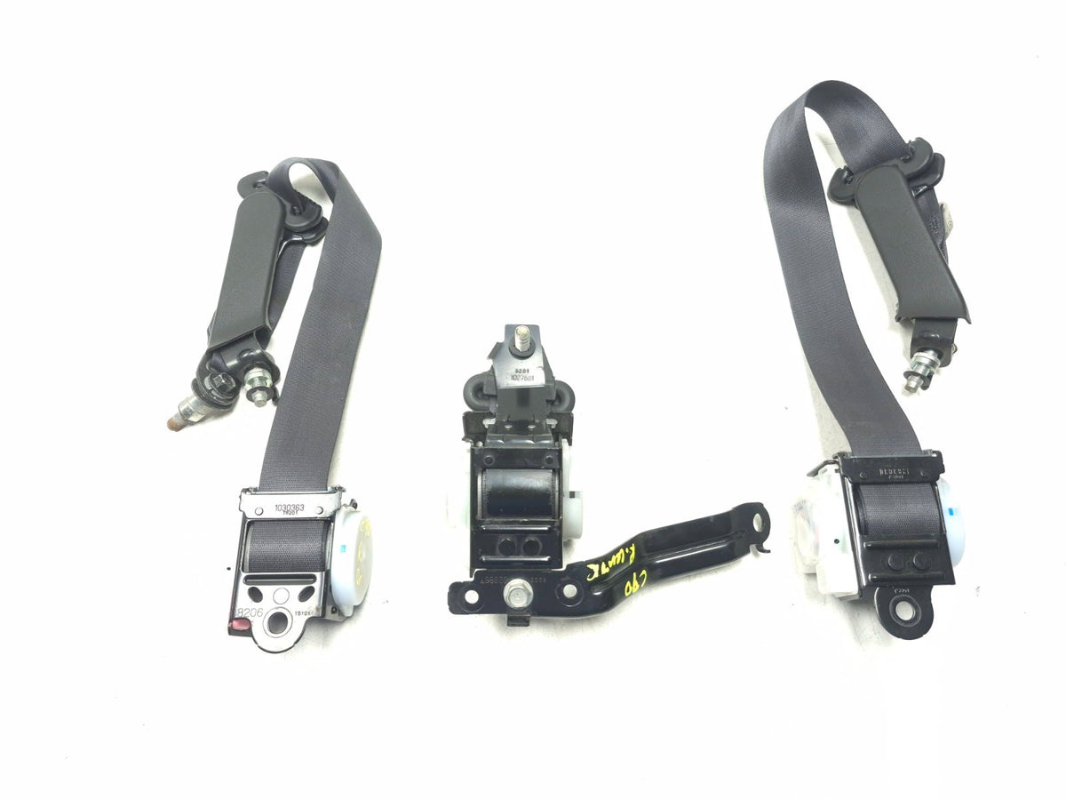 2007 Honda Fit Rear Seat Belt Retractor 3 Pcs 04827-sln-a00za OEM