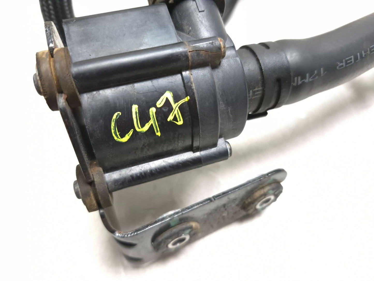 2013 Fiat 500 Turbo Auxiliary Coolant Water Pump W/ Hose & Tube OEM