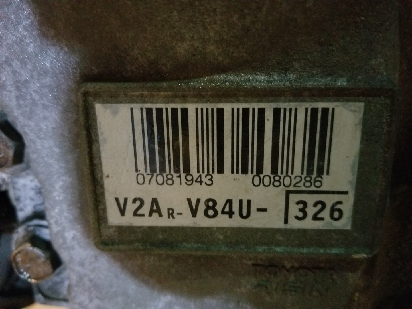 2012 Toyota Camry Engine 2.5l Vin F (5th Digit, 2arfe , 4 Cyl) ✅