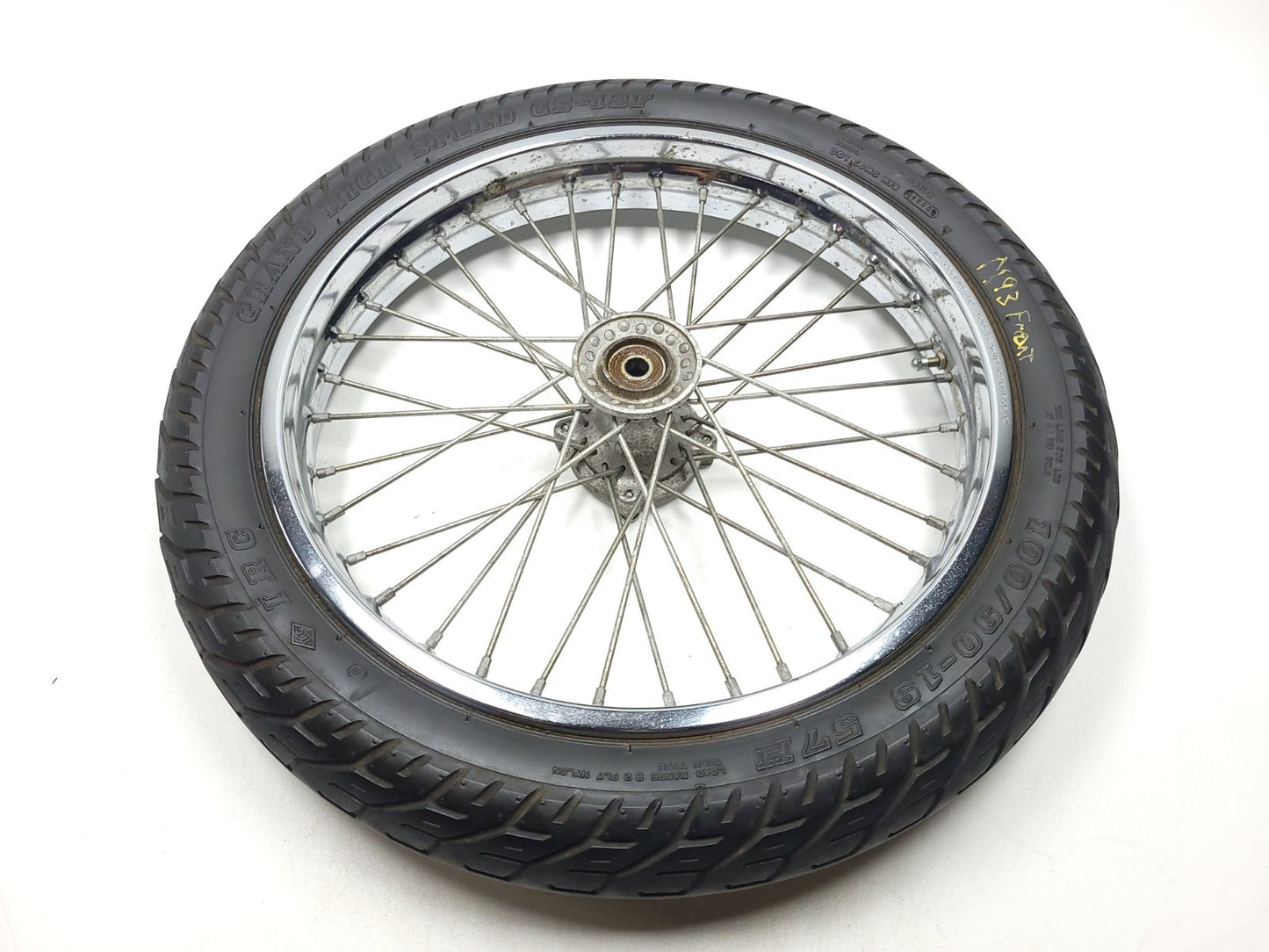 2001 Suzuki Sawage Ls650p Rear & Front Wheel & Tire Pair OEM