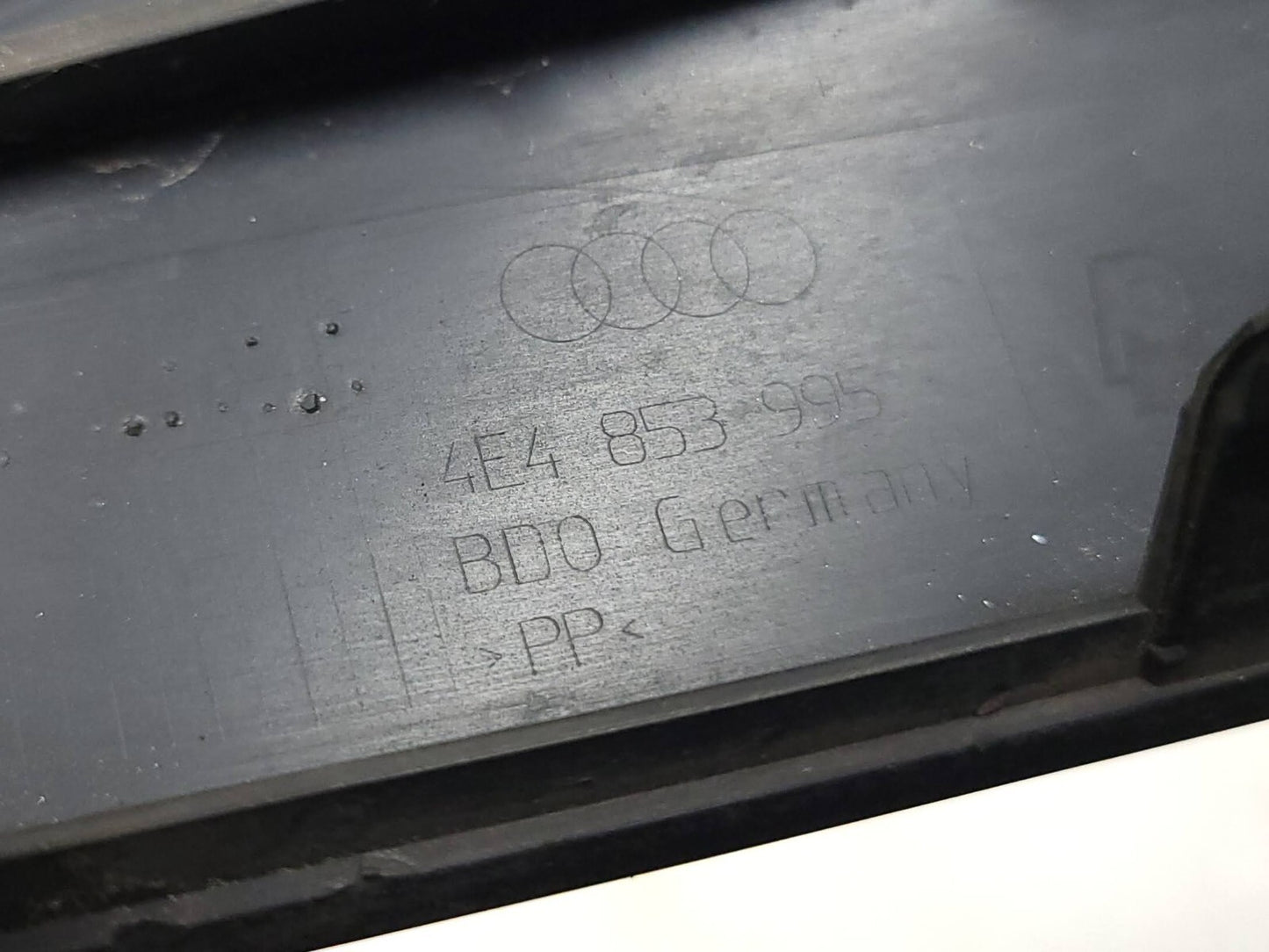 2004 - 2010 Audi A8l Door Sill Scuff Plate Trim 4pcs OEM