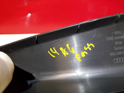 12 13 14 15 Audi A6 Rear Right Pass Side Door Sill Scuff Plate Trim Cover OEM