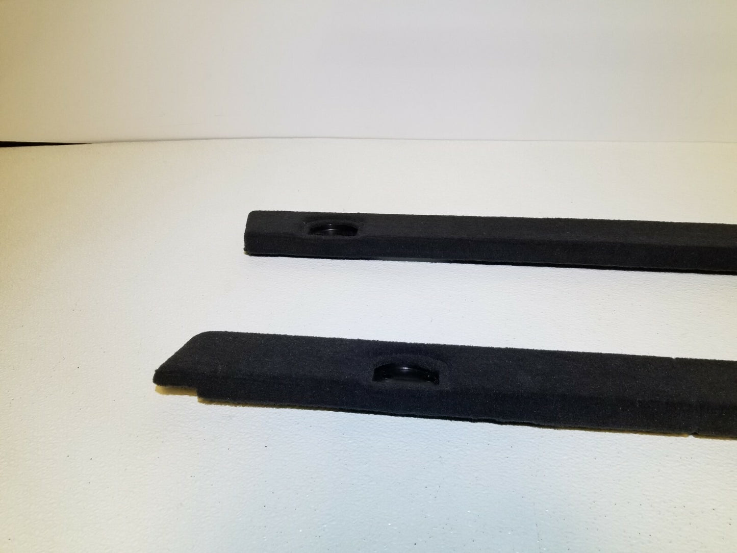 2015 Audi Q7 Trunk Cargo Floor Side Lining Trim Cover Left & Right Pair OEM