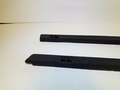 2015 Audi Q7 Trunk Cargo Floor Side Lining Trim Cover Left & Right Pair OEM