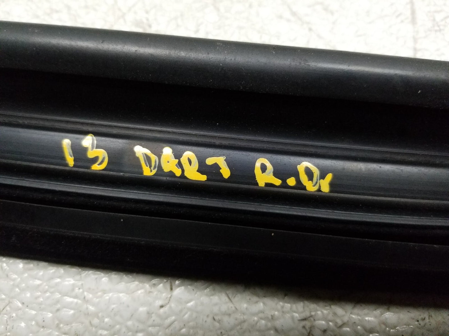2013 Dodge Dart Rear Driver Door Glass Weatherstrip Seal OEM