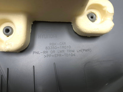 2014 Hyundai Accent Rear Left Door Panel Trim OEM