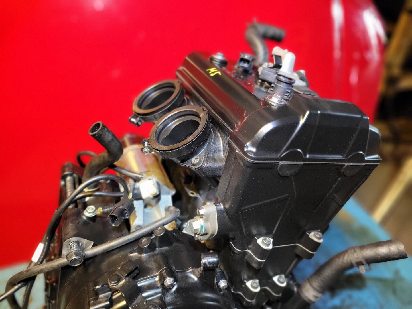 2023 Kawasaki Ex650 Engine Motor 2247 Miles * Has Some Damage* ✅