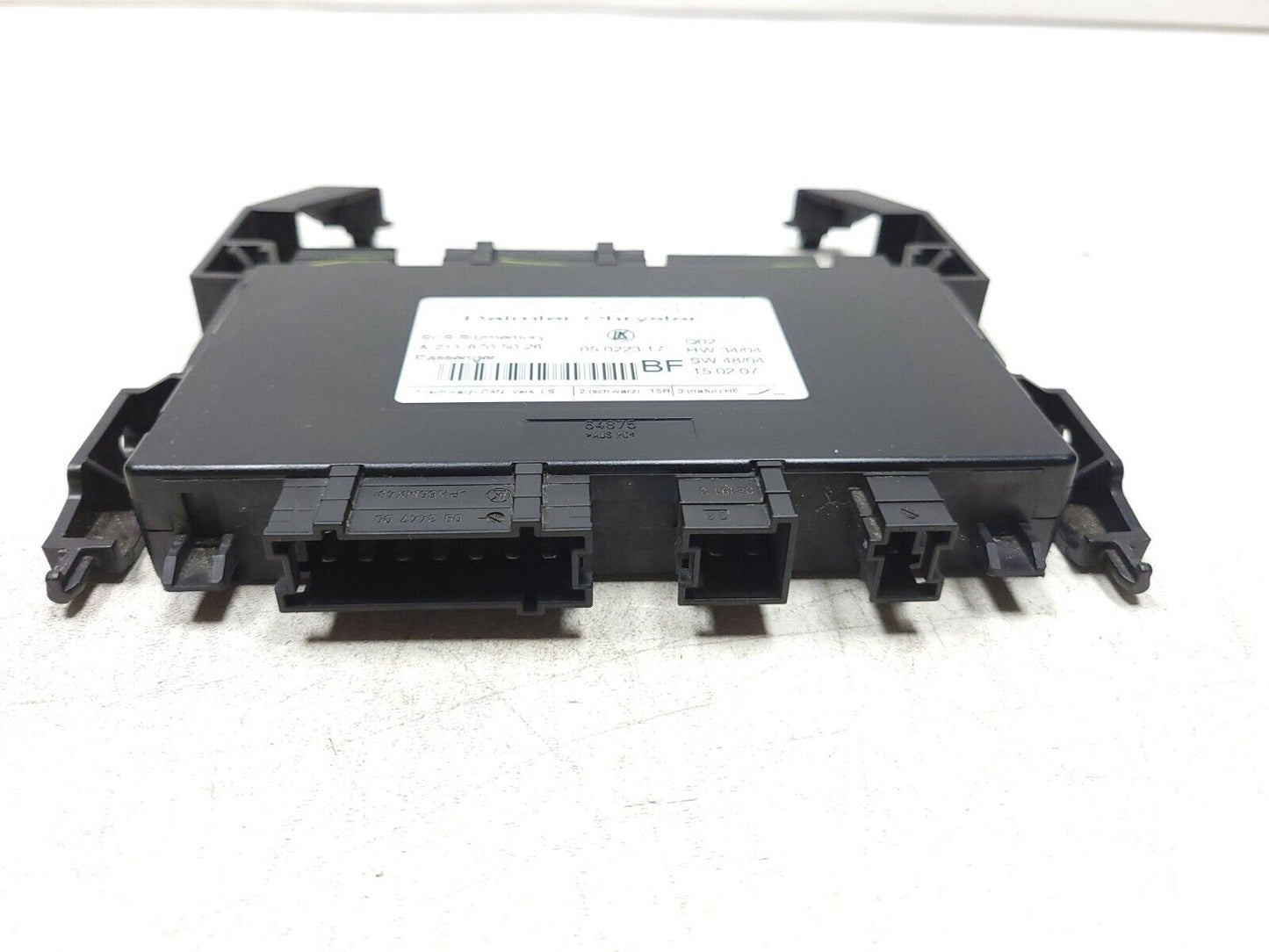 06-11 Mercedes W164 Ml500 Front Seat Control Module Passenger Right OEM