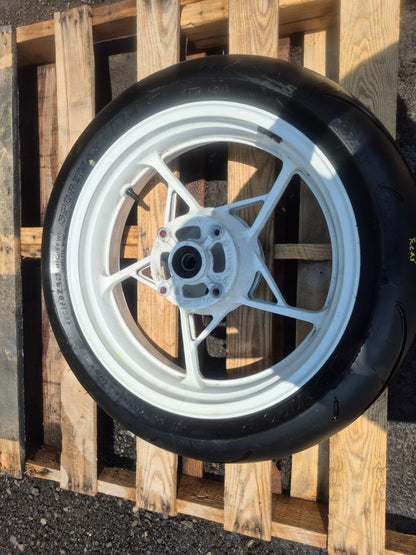 2022 Kawasaki Ninja 650 Ex650 Rear Wheel Rim & Tire  OEM