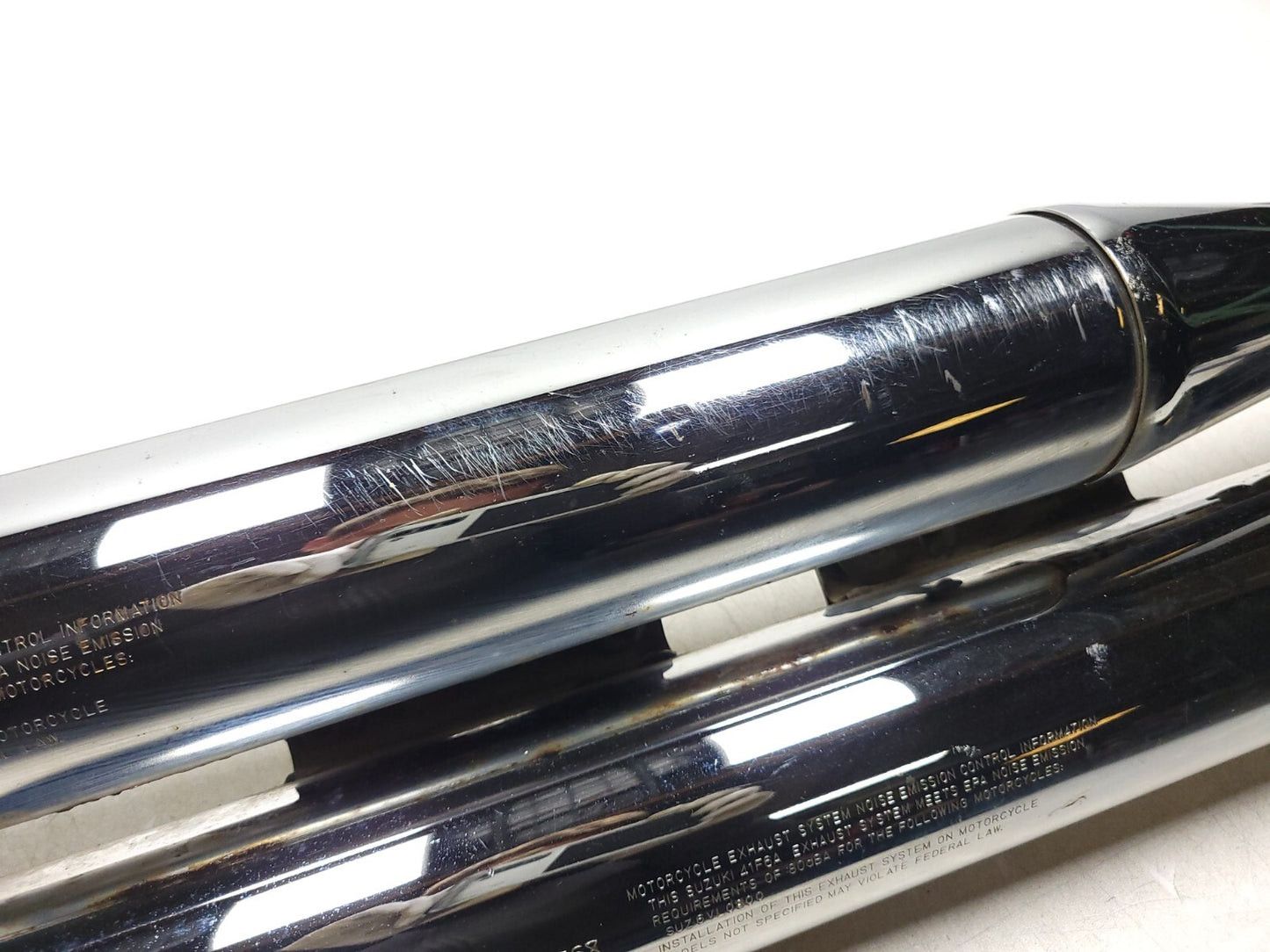 2006 - 2009 Suzuki Boulevard C50 Vl800 Exhaust Muffler  OEM