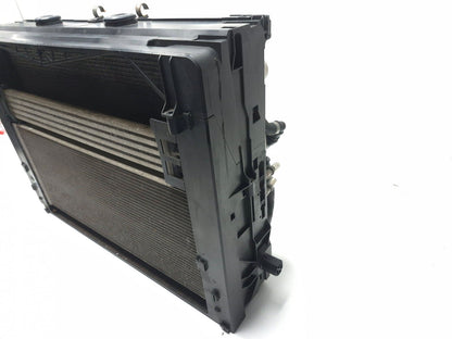 2011 BMW 750li Radiator Condenser Oil Cooler Cooling Fan Oem✅