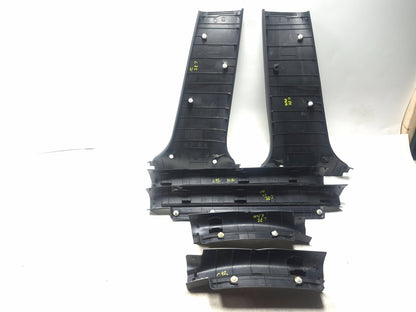 2009 Lexus IS250 Door Sill Scuff Trim Panel Left & Right 6pcs OEM