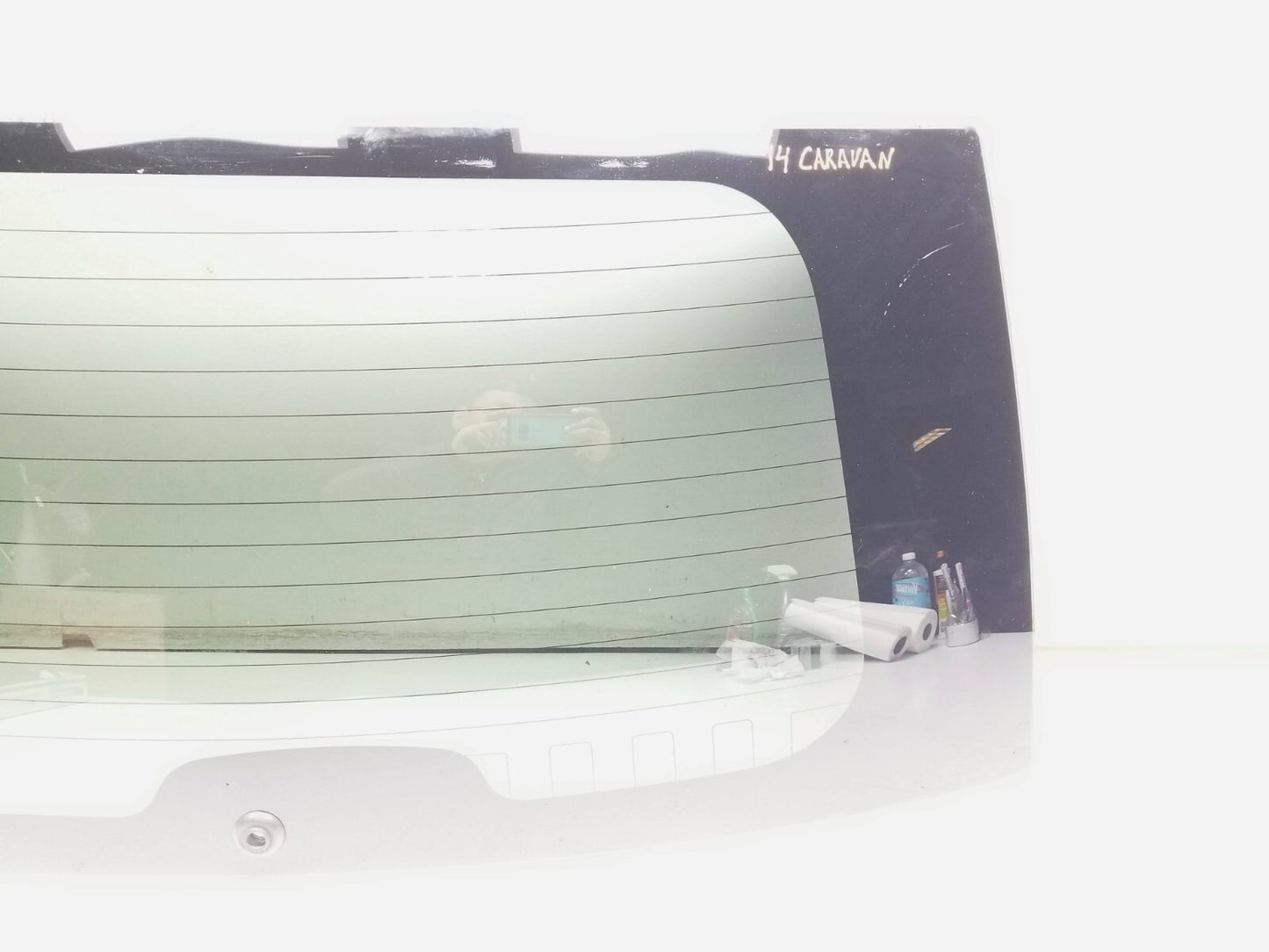 2014 Dodge Grand Caravan Rear Windshield Back Window Glass OEM