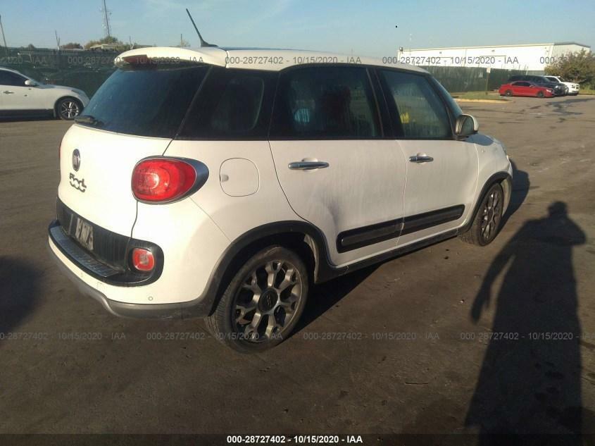 14 15 16 17 Fiat 500l Rear Right Pass Door Interior Cover Trim Molding OEM