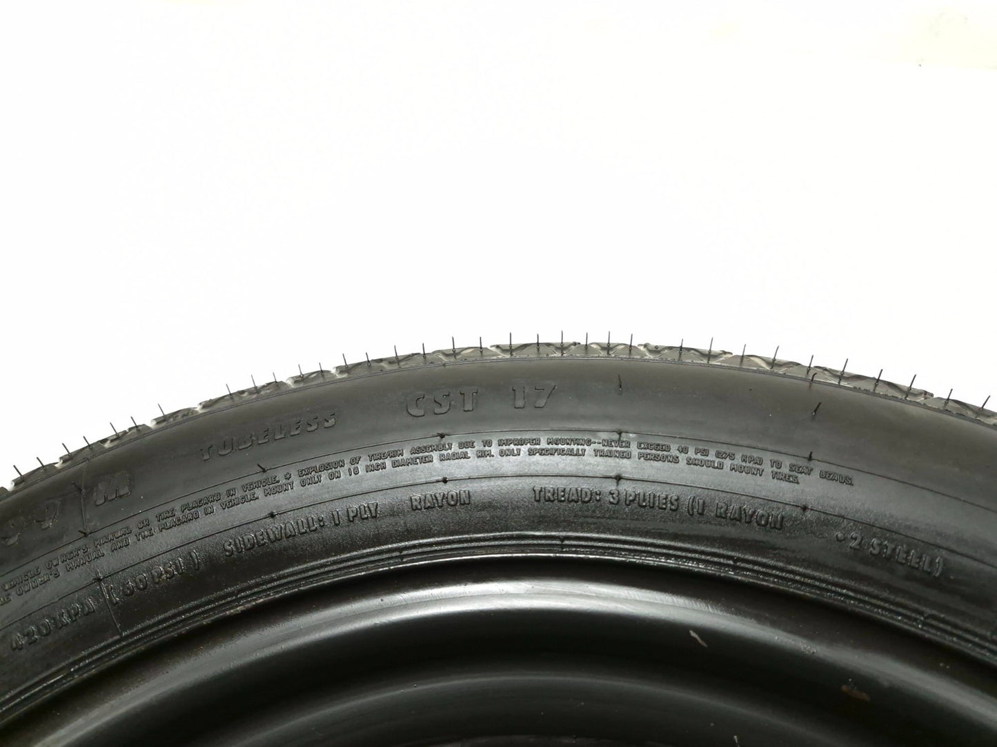 2011 Volkswagen Tiguan Spare Tire T 145/80 R 18 99m OEM