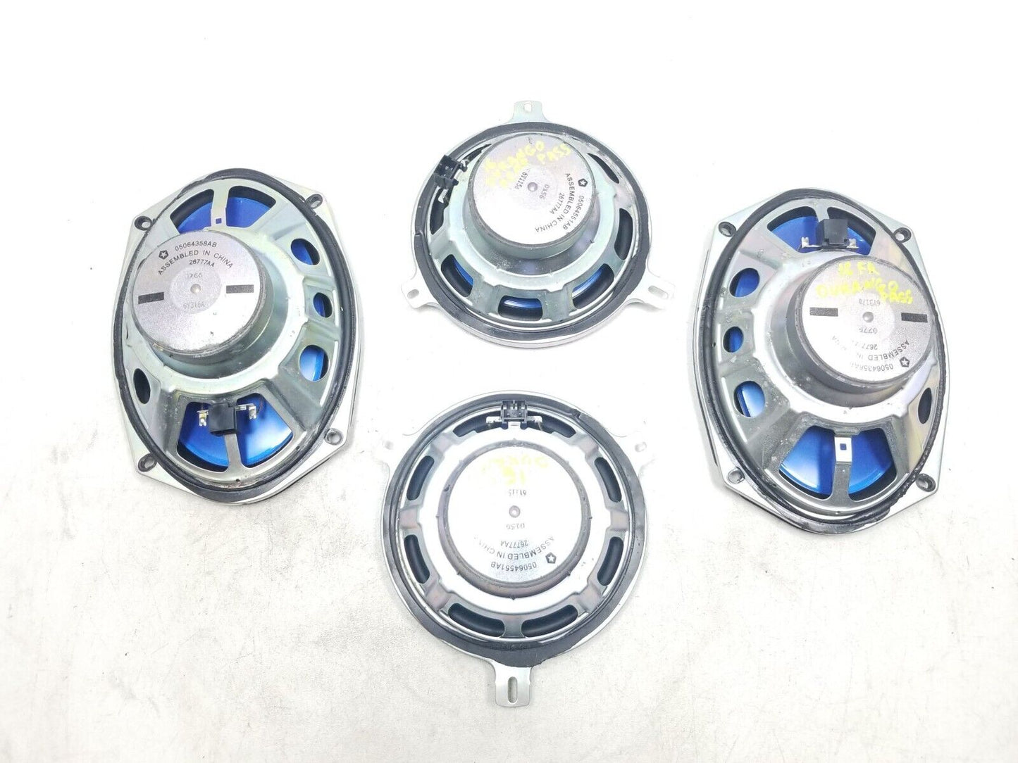 2016 - 2022 Dodge Durango Audio Speaker Set 7pcs OEM