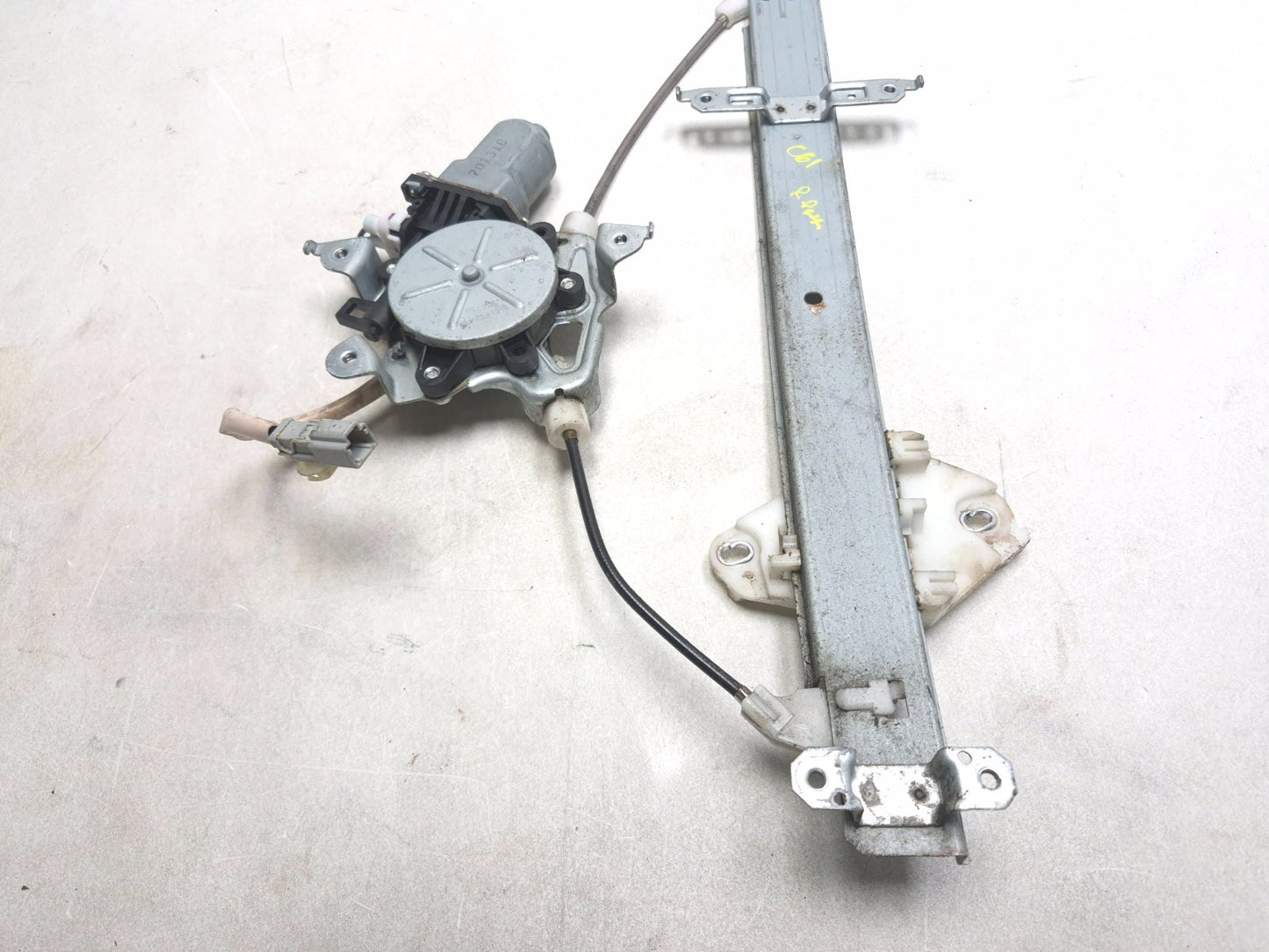 2007 Honda Fit Rear Door Window Regulator Motor Passenger Side Right OEM