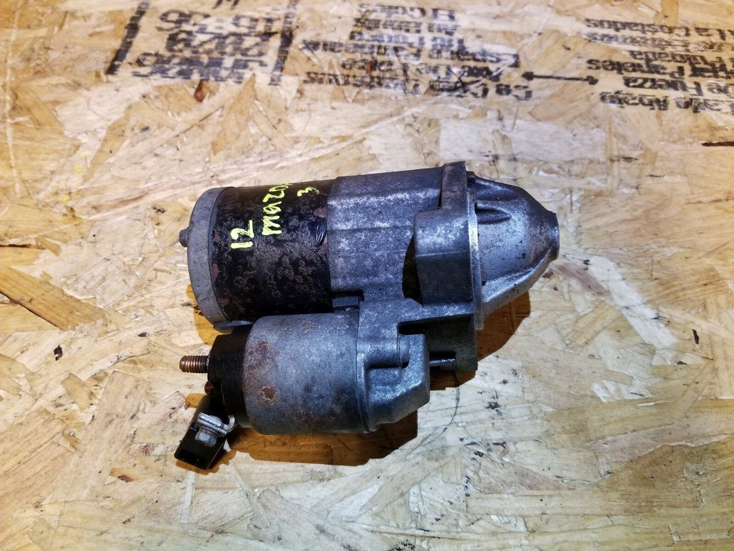 2012 Mazda 3 Starter Motor OEM