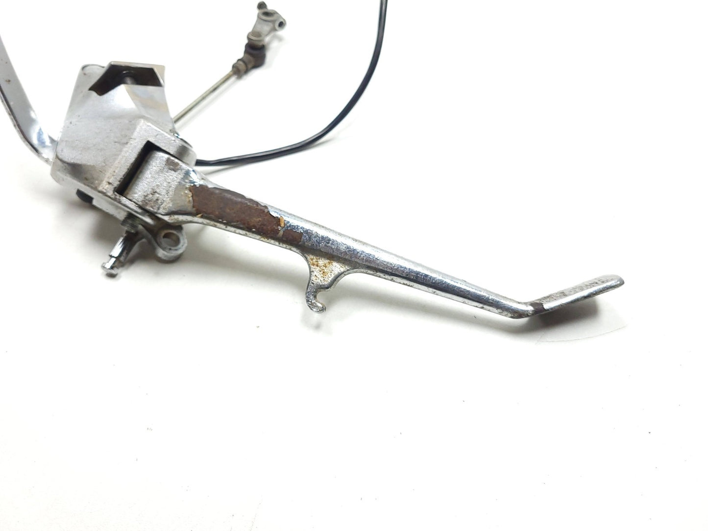 2001 Suzuki Sawage Ls650p Gear Shift Pedal & Kickstand Side Assembly OEM