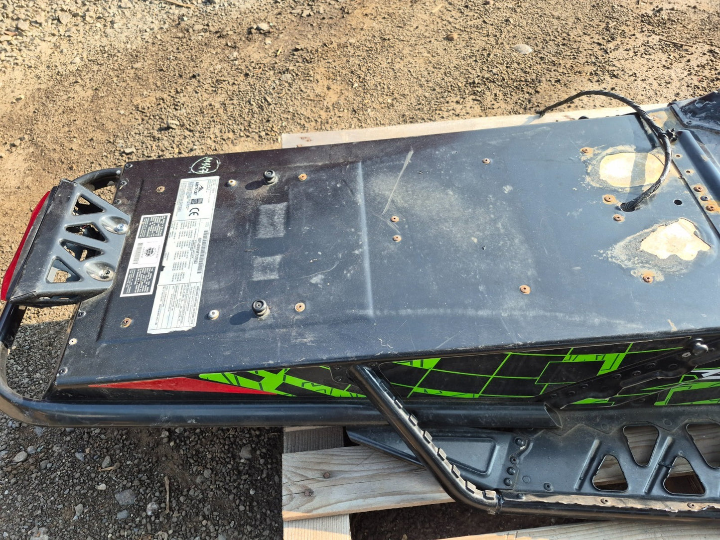 2014 Arctic Cat Zr6000 Tunnel Chassis OEM