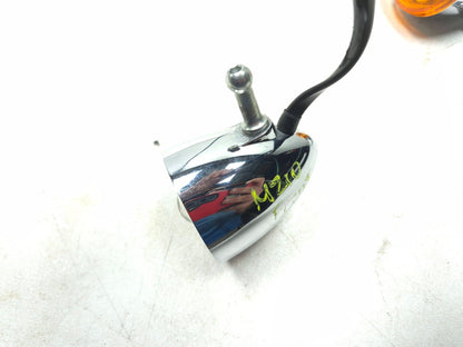 2000-2022 Harley Sportster Softail Dyna Front Chrome Bullet Turn Signal 2pcs