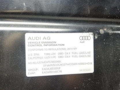 12 13 14 15 16 17 Audi A6 Hood Bonnet OEM Color Code "l8l8" L8/z9y ✅